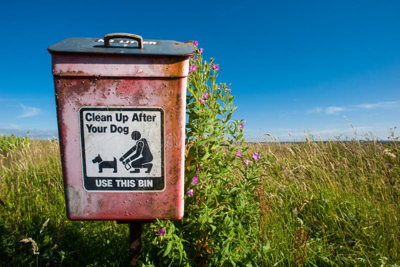 Pet poop disposal stock image. Image of pets, waste, blue 32343395
