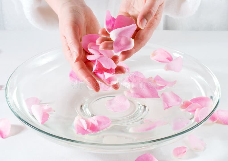 Petal rose spa στοκ φωτογραφίες με δικαίωμα ελεύθερης χρήσης