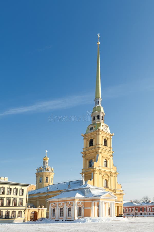 Peter and Paul Cathedral stock images