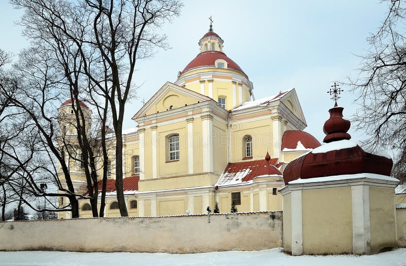 Peter and Paul church in Vilnius