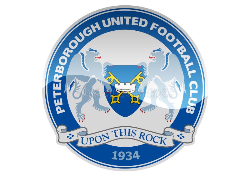 Peterborough United FC Logo Editorial Stock Image - Illustration of united,  available: 152318624