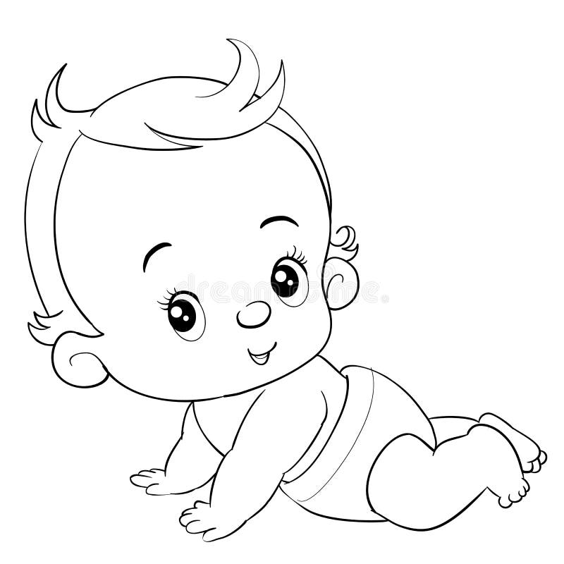 Les Rampements De Bebe Illustration De Vecteur Illustration Du Cheri Les Rampements De Bebe Illustration De Vecteur Illustration Du Cheri