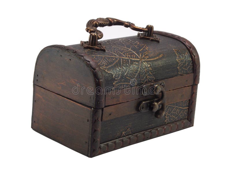 petit coffre bois ancien