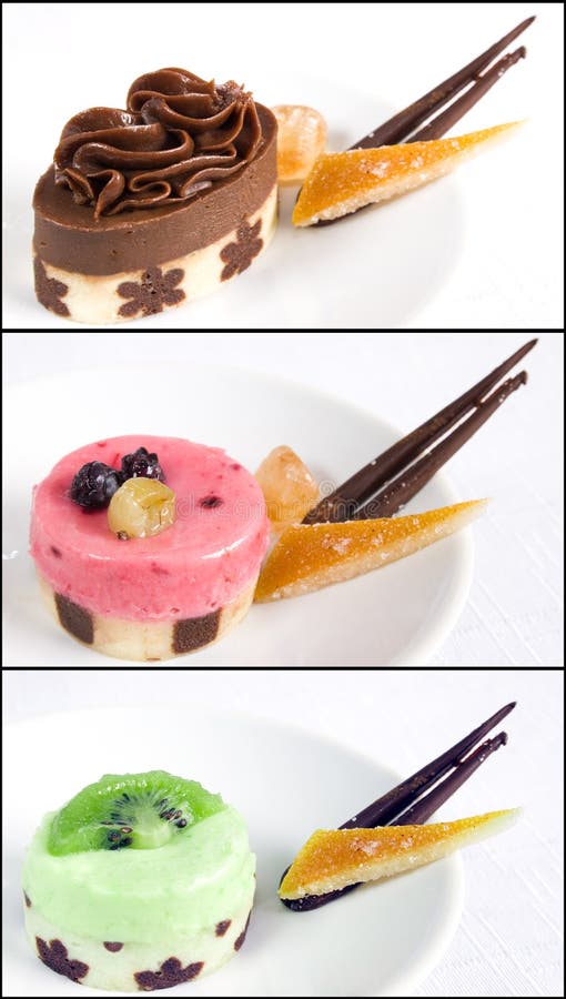 Petit fours collage