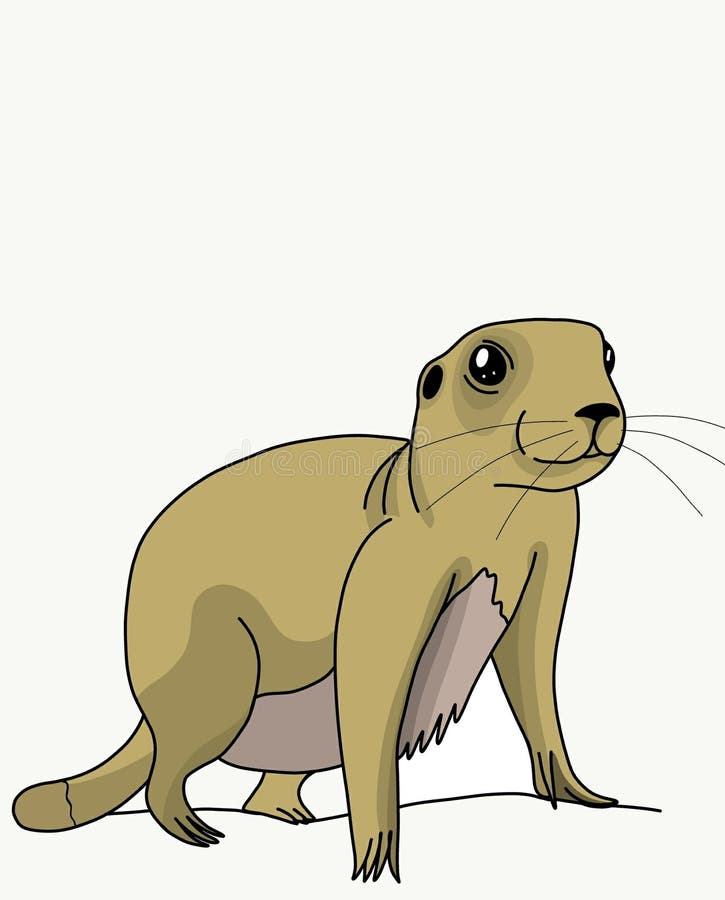 C'est un petit Gopher mignon a vu quelque chose dans la distance et lui le ` s quelque chose il le ` s très intéressé, il est toujours jeune et ne comprend pas beaucoup, tout lui est intéressant