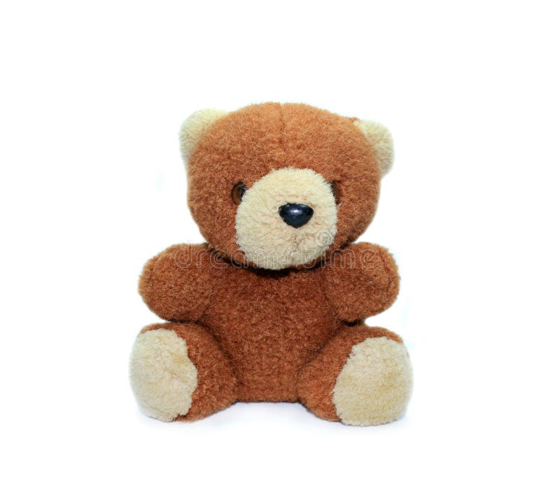 Petit nounours d'ours image stock. Image du isolement - 7416327