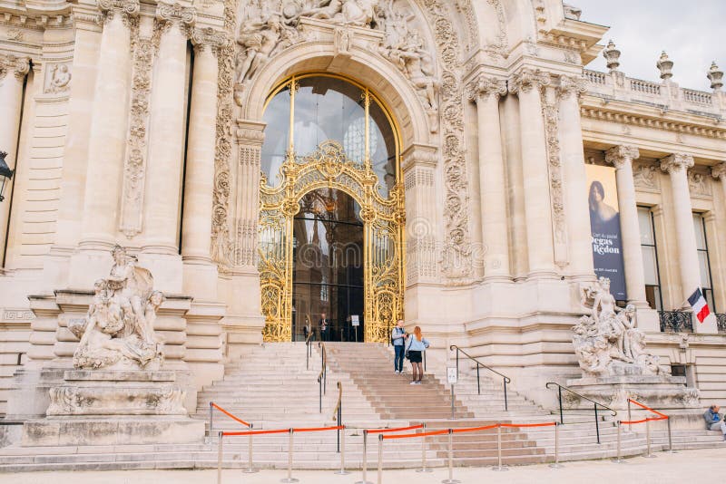 Petit Palais or Small Palace in Paris, France Editorial Photo - Image ...