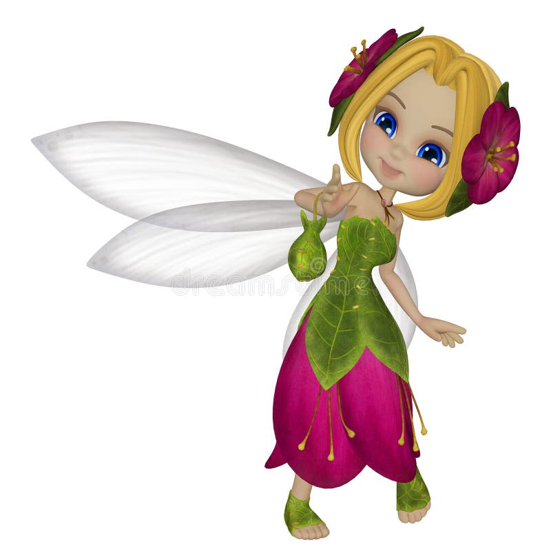 Petite fée mignonne illustration stock. Illustration du beau 49101084