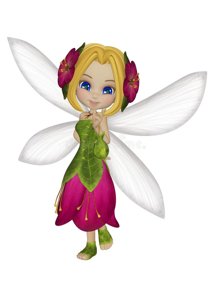 Petite fée mignonne illustration stock. Illustration du beau 49101084