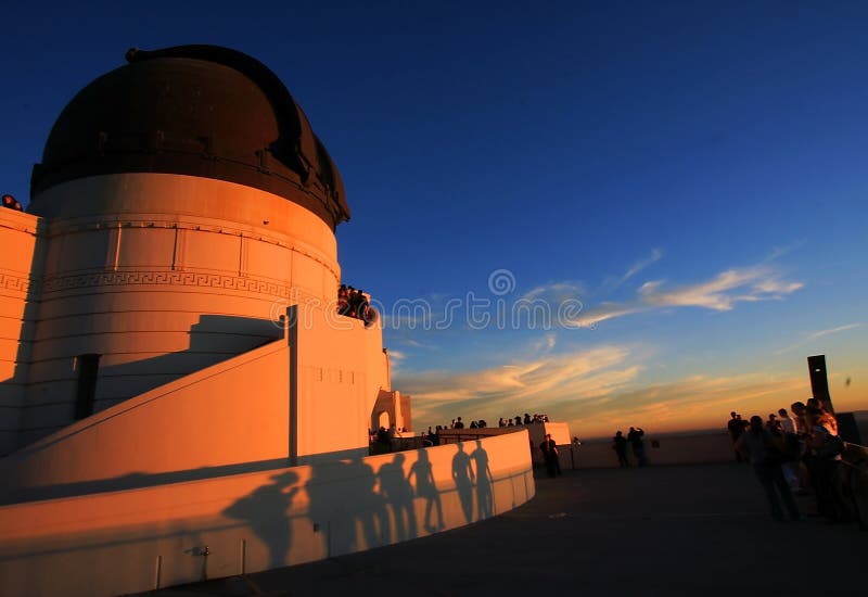 L'observatoire De Griffith, Los Angeles, La Californie Photo stock éditorial - Image du californie, entrée: 66353673
