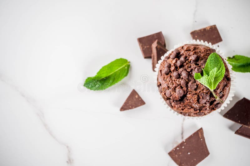 Petits pains de menthe et de chocolat photo stock Petits pains de menthe et de chocolat photo stock