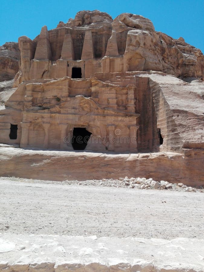 Petra Jordania fotografía de archivo Petra Jordania fotografía de archivo