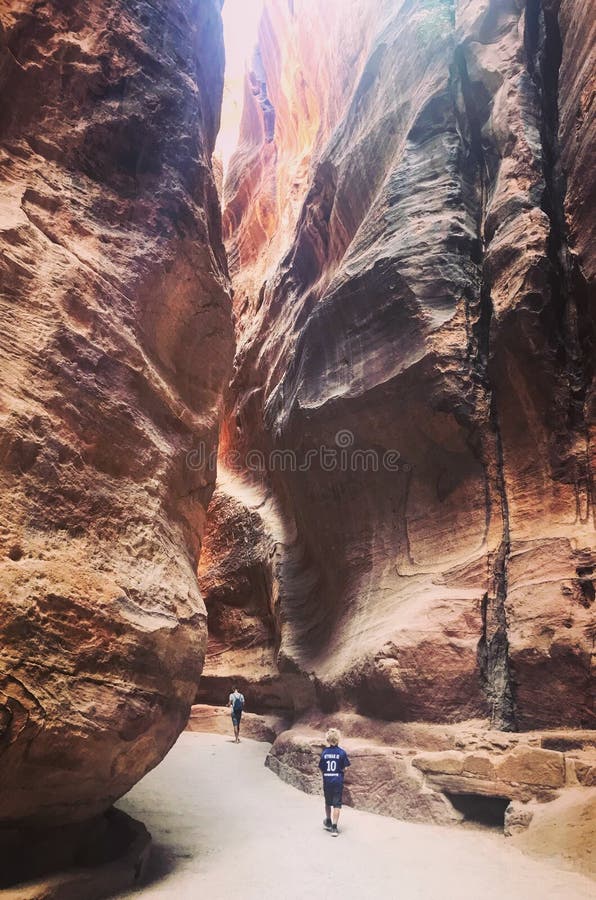 Petra Område för UNESCOvärldsarv jordan royaltyfri fotografi Petra Område för UNESCOvärldsarv jordan royaltyfri fotografi