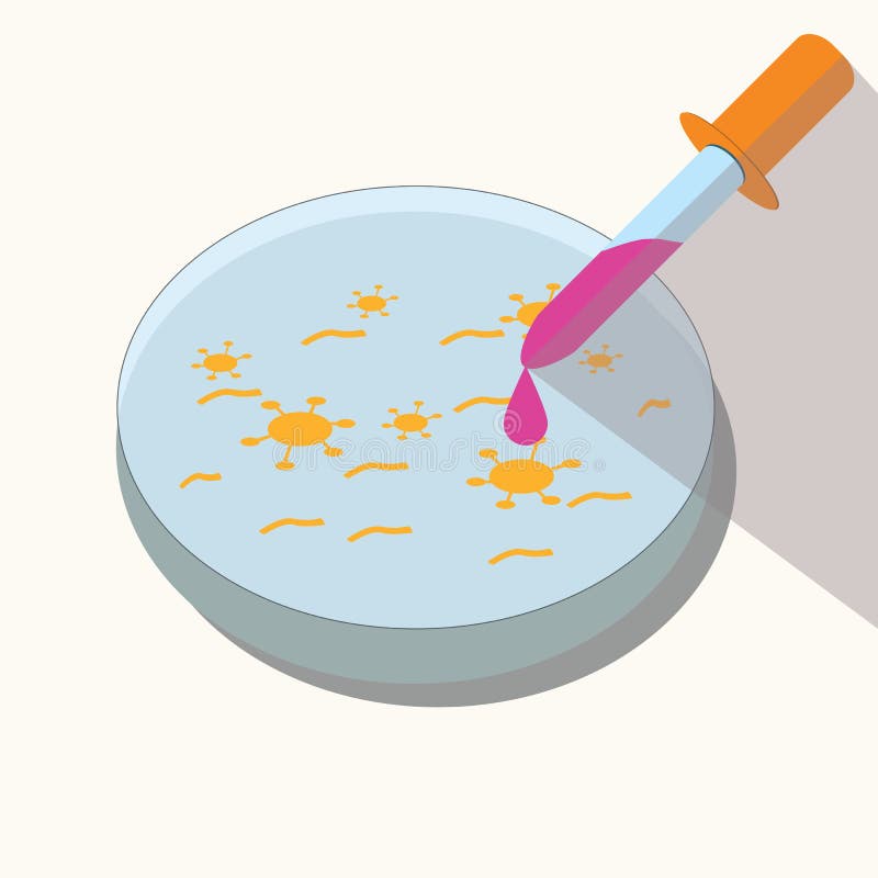 Petri dish stock vector. Illustration of epidemic, dish 35397017