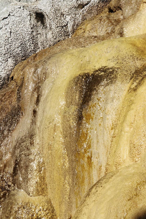 Petrified Fountain of Réotier rock formation, French Hautes-Alpes stock photography Petrified Fountain of Réotier rock formation, French Hautes-Alpes stock photography