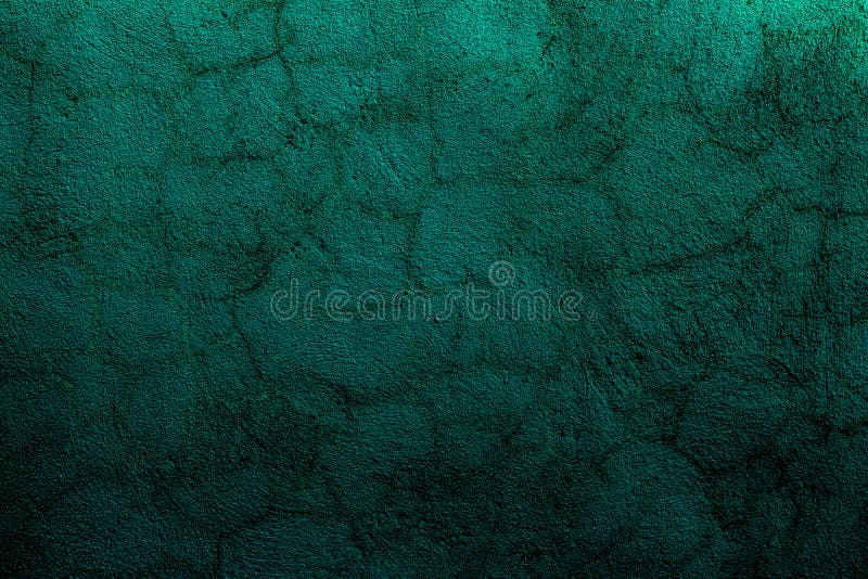 Petrol Colored Wall Texture Background with Textures of Different