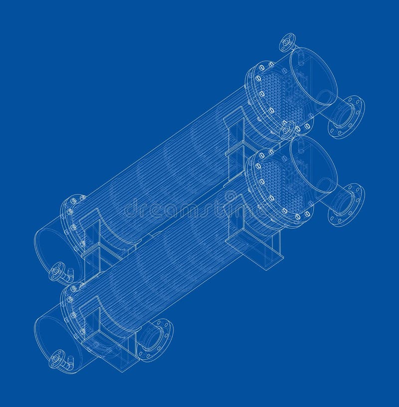 Petroleum Equipment. Vector rendering of 3d vector illustration