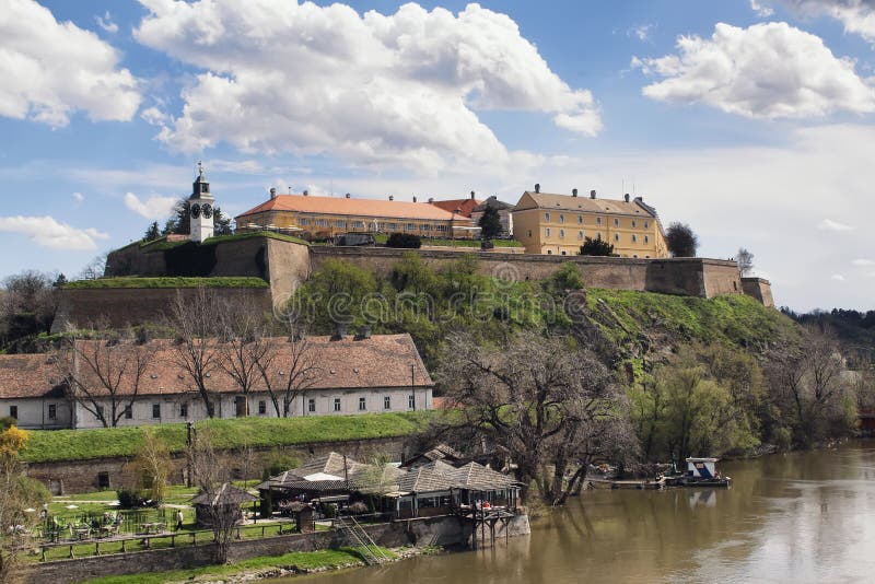 Petrovaradin Fortress in Novi Sad, Serbia. It is added to Spatial Cultural-Historical Units of Great Importance list and hold a famous summer music festival EXIT. Petrovaradin Fortress in Novi Sad, Serbia. It is added to Spatial Cultural-Historical Units of Great Importance list and hold a famous summer music festival EXIT