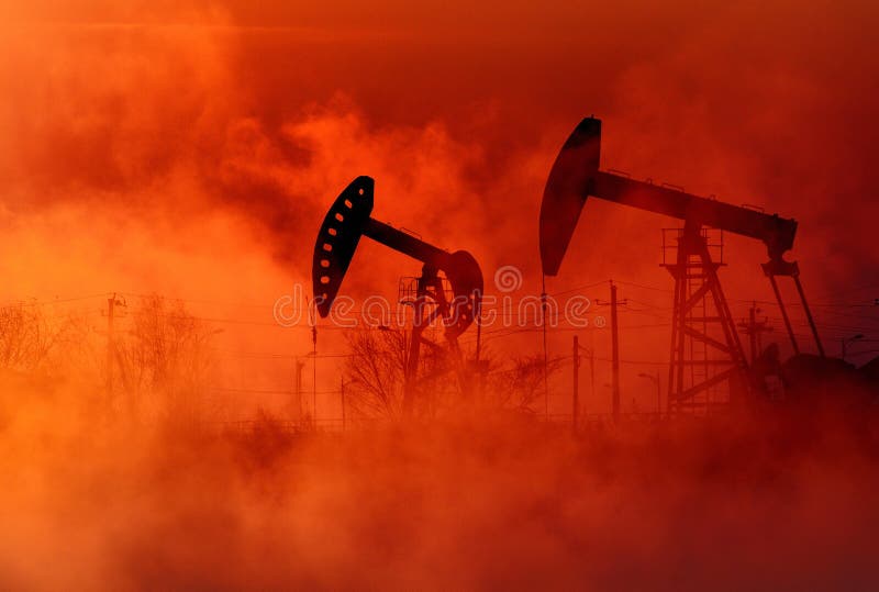 Petróleo y gas fotos de archivo libres de regalías