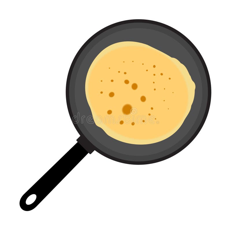 Pfannkuchen stock abbildung Pfannkuchen stock abbildung