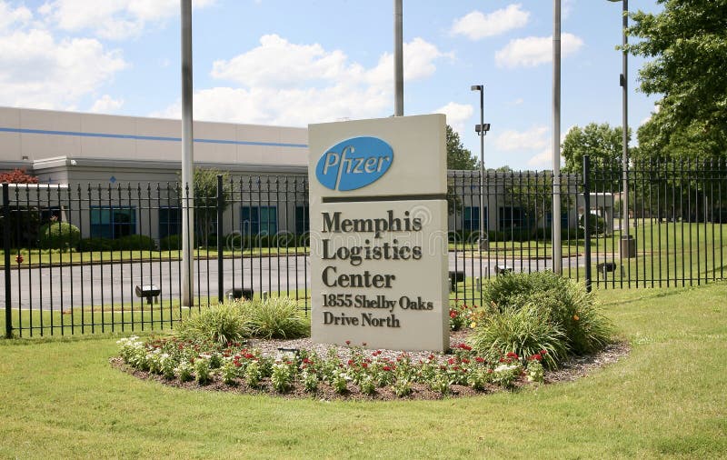 Pfizer Memphis Logistics Center imagen de archivo Pfizer Memphis Logistics Center imagen de archivo