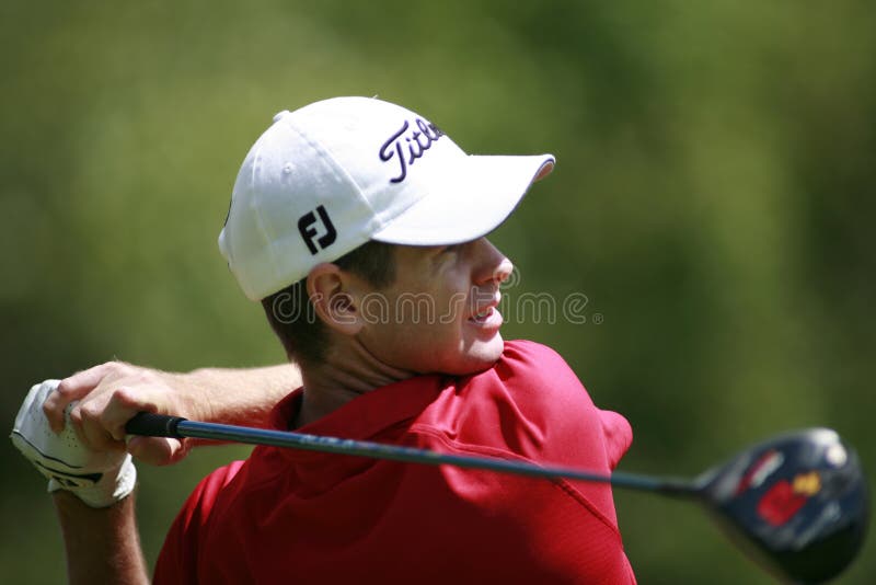 Australia's Scott Strange competing at the PGA European Tour European Open at the London Golf Club Ash Kent England from the 2nd to 6th July 2008. Australia's Scott Strange competing at the PGA European Tour European Open at the London Golf Club Ash Kent England from the 2nd to 6th July 2008