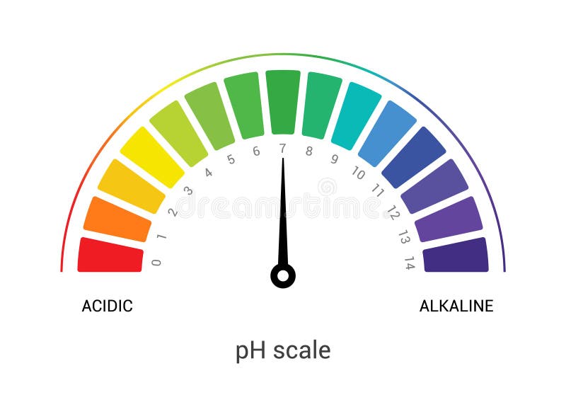 PH waży wskaźnik mapy diagrama acidic alkaliczną miarę pH analizy szalkowej wartości wektorowy chemiczny test ilustracji PH waży wskaźnik mapy diagrama acidic alkaliczną miarę pH analizy szalkowej wartości wektorowy chemiczny test ilustracji
