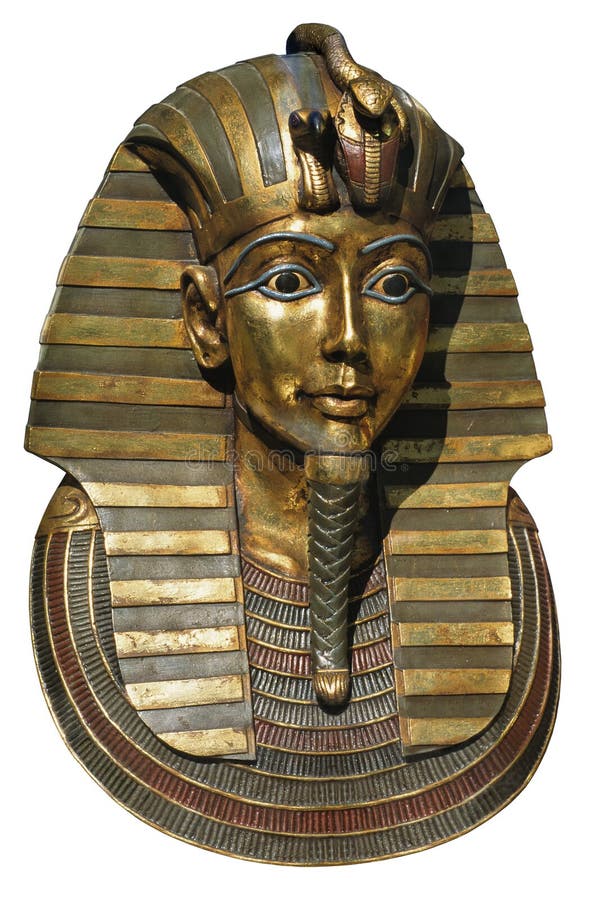 Pharaon mask stock photo