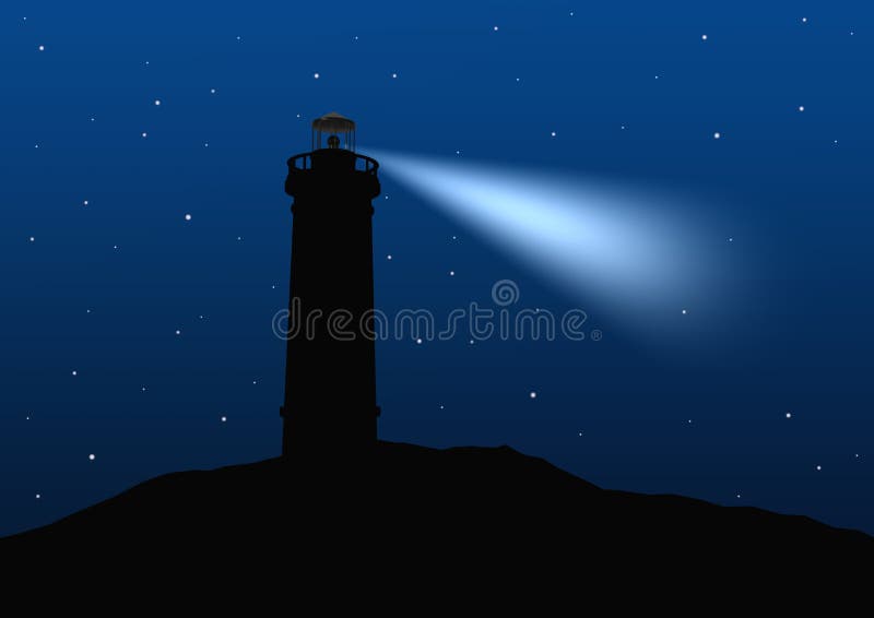 Phare illustration libre de droits