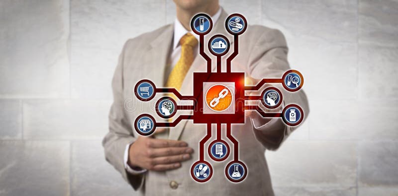 Pharma kierownik Aktywuje Blockchain W cyberprzestrzeni obraz stock Pharma kierownik Aktywuje Blockchain W cyberprzestrzeni obraz stock