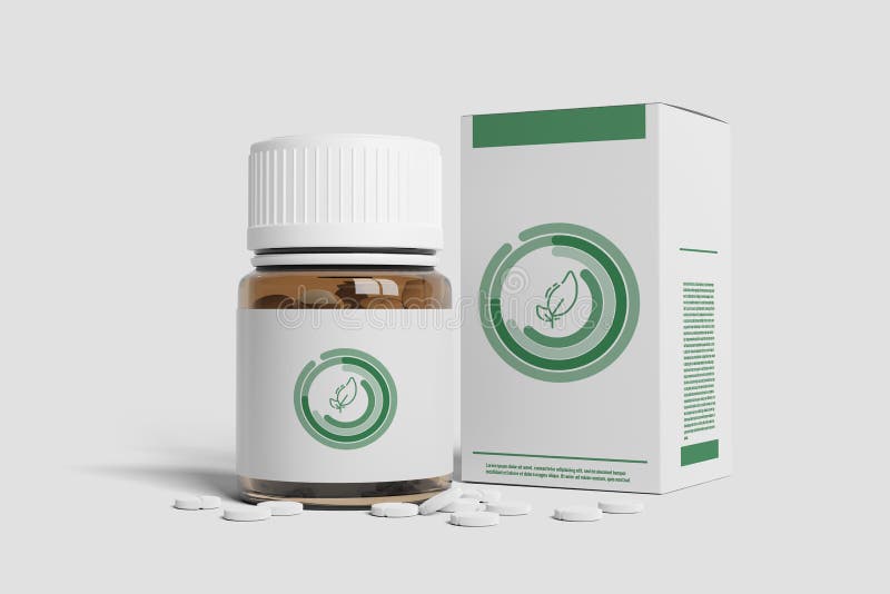 Download Pharmaceutical Packaging Mockup 3d Rendering Stock Illustration Illustration Of Drug Vitamin 151915014 3D SVG Files Ideas | SVG, Paper Crafts, SVG File