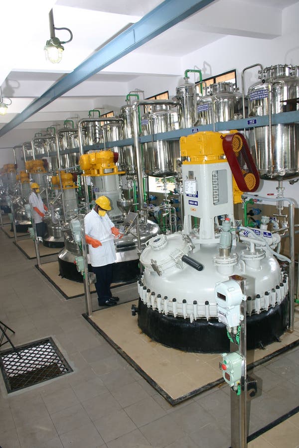 Pharmaceutical plant stock photo. Image of research, safety 417320