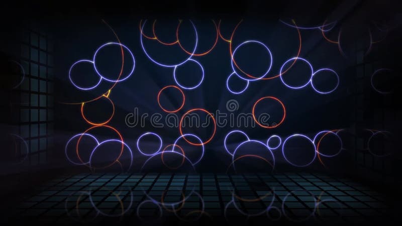 Pharmacologie a animé le spectacle laser illustration libre de droits