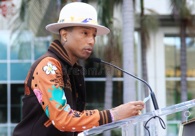 Pharrell Williams imagenes de archivo