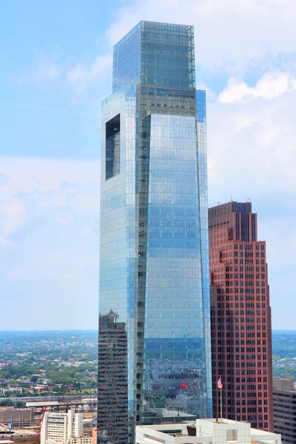 Philadelphia - Comcast-Centrum stock foto Philadelphia - Comcast-Centrum stock foto