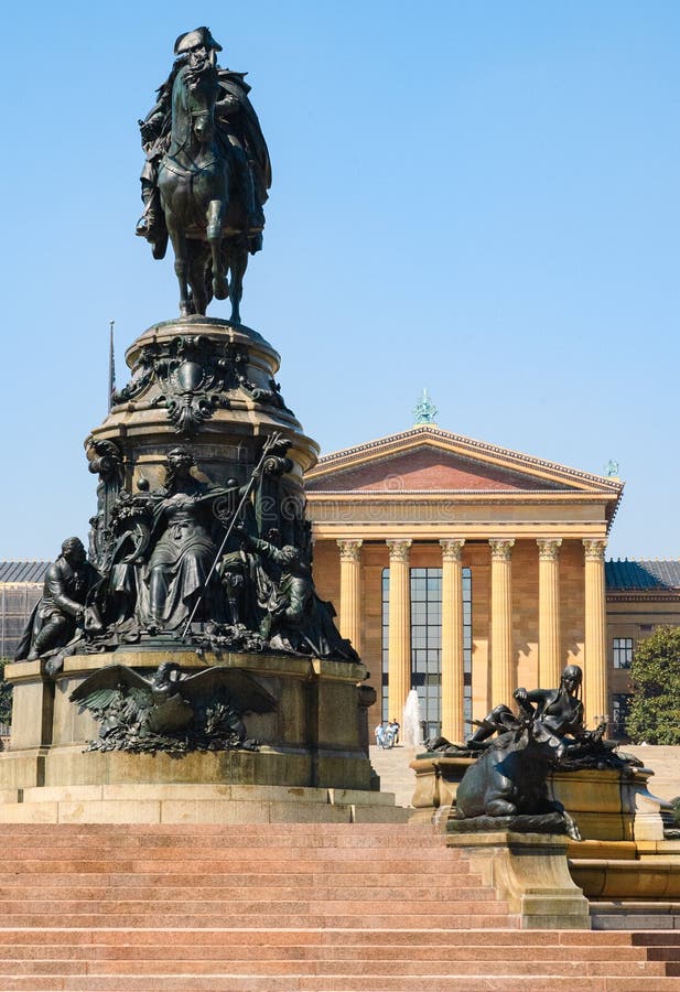Philadelphia-Kunstmuseum lizenzfreies stockbild Philadelphia-Kunstmuseum lizenzfreies stockbild