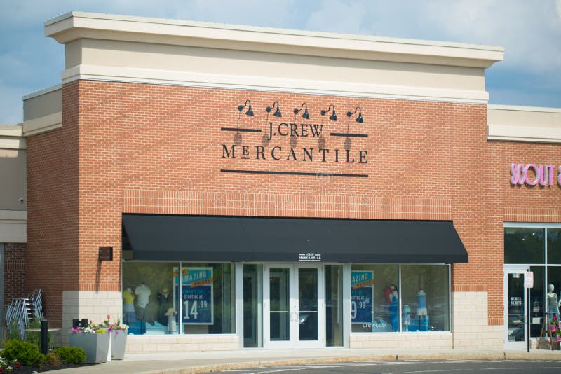 J Crew Mercantile Storefront Editorial Photography Image Of Front Entrance