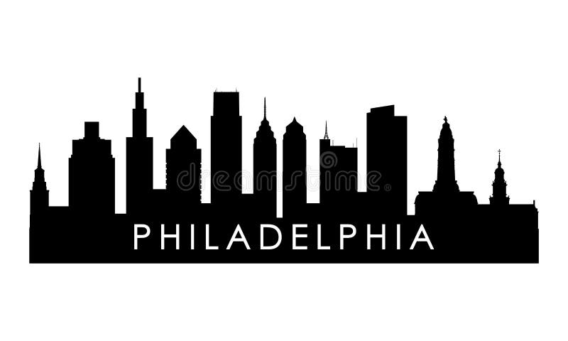 Featured image of post Philadelphia Skyline Silhouette Vector Free Philadelphia city skyline silhouette background