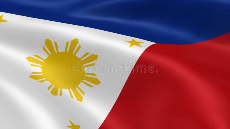 philippine flag waving animation