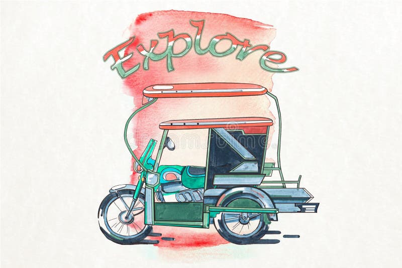 Philippines Tricycle Stock Illustrations 71 Philippines Tricycle