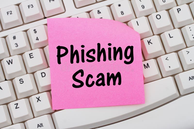 Phishing Scam stock photos