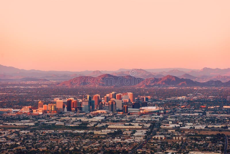 Phoenix Arizona immagini stock libere da diritti