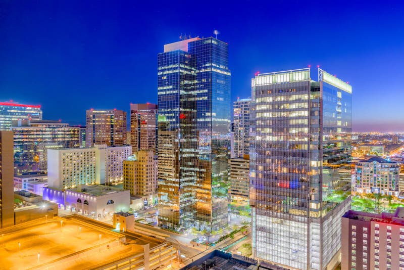 Phoenix, Arizona, USA Cityscape royalty free stock photo Phoenix, Arizona, USA Cityscape royalty free stock photo