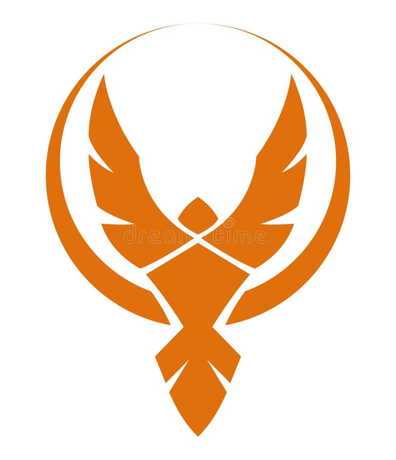 Phoenix company emblem stock vector. Illustration of heraldic 239317842