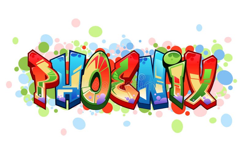 Phoenix Graffiti Stock Illustrations 35 Phoenix Graffiti Stock