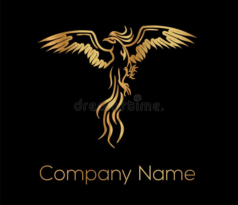 Gold Phoenix Logo Stock Illustrations 648 Gold Phoenix Logo Stock Illustrations Vectors Clipart Dreamstime