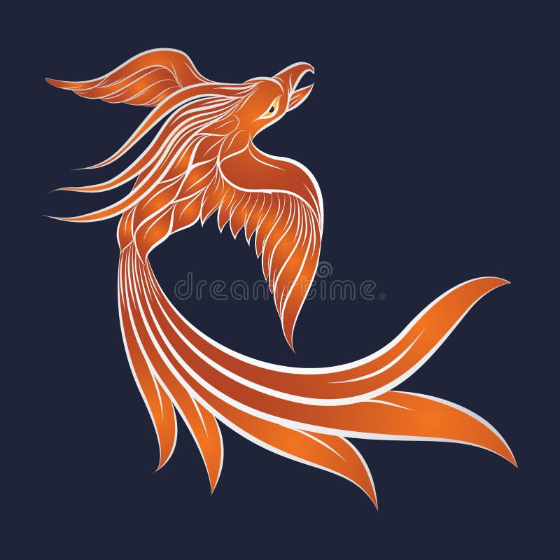 Phoenix logo vector icon vector illustration Phoenix logo vector icon vector illustration