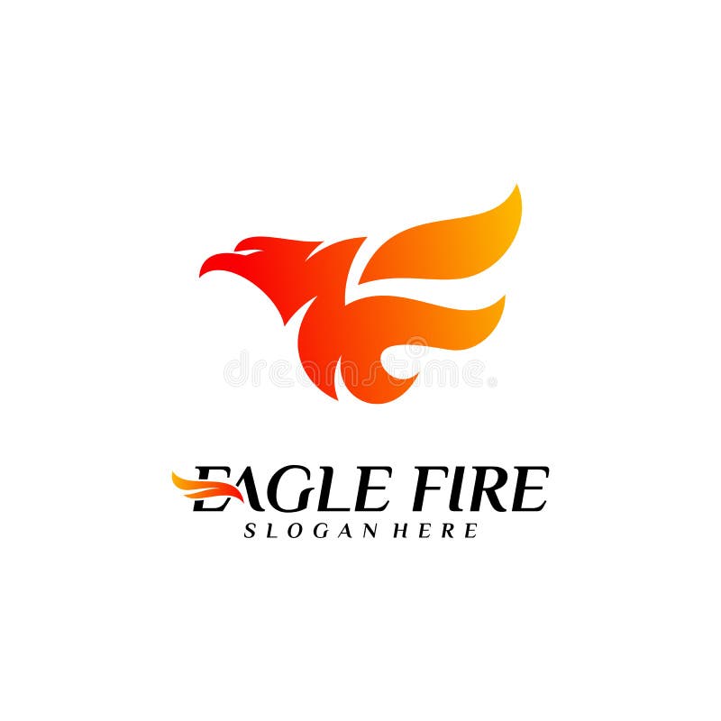 Phoenix ogienia logo projekta Ptasi pojęcia Gołąbki Eagle logo szablonu wektor Ikona symbol ilustracja wektor Phoenix ogienia logo projekta Ptasi pojęcia Gołąbki Eagle logo szablonu wektor Ikona symbol ilustracja wektor