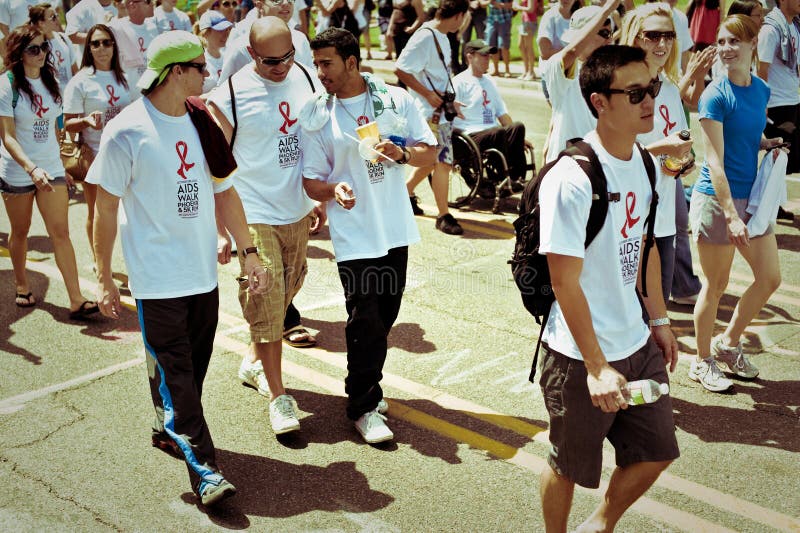 Phoenix Pride Parade, 2010 stock photo