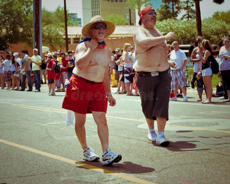 Phoenix Pride Parade, 2010 stock photos